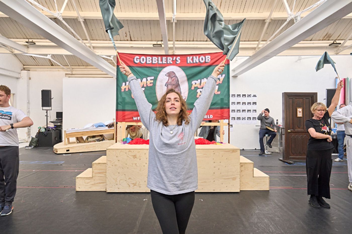 Photos: Inside Rehearsal for The Old Vic's GROUNDHOG DAY, Starring Andy Karl  Image