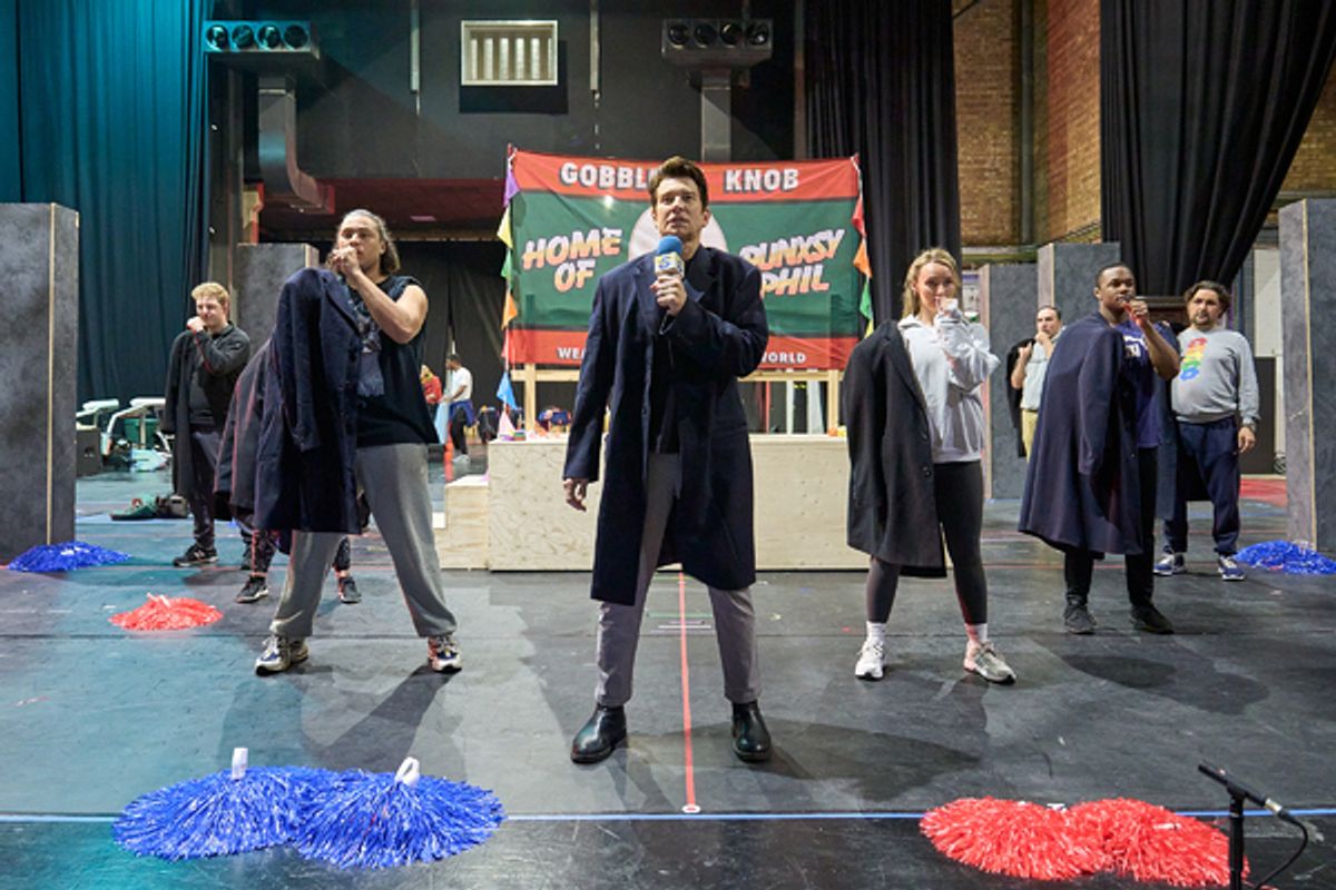 Andy Karl and company  at 