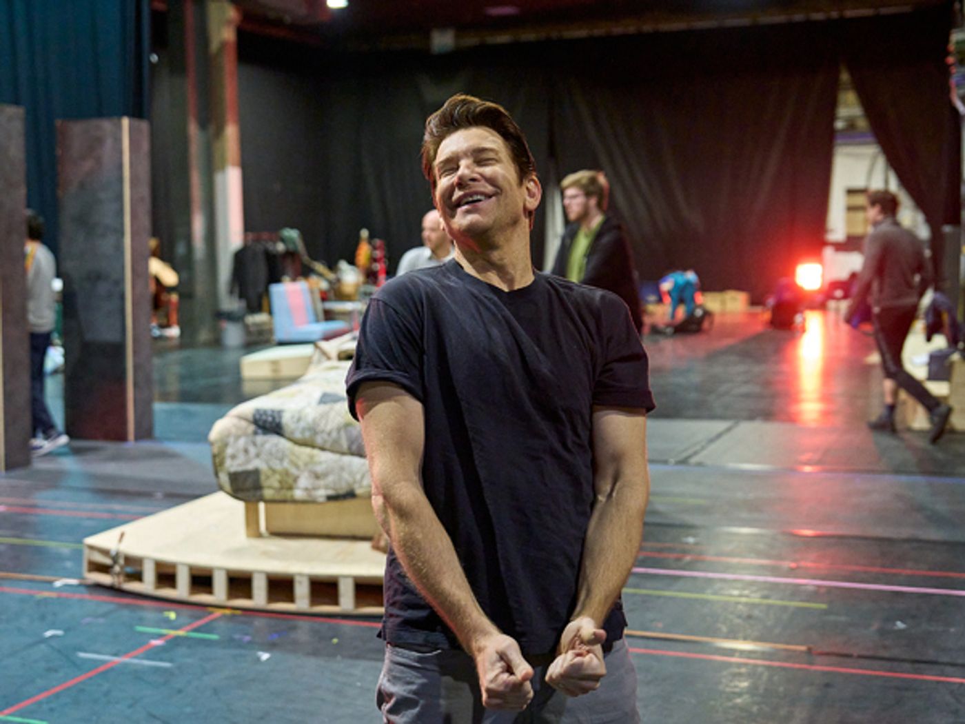 Photos: Inside Rehearsal for The Old Vic's GROUNDHOG DAY, Starring Andy Karl  Image