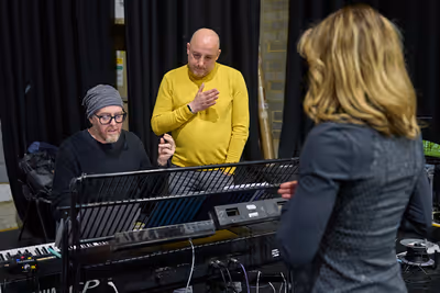 Tim Minchin and Alan Berry Photo