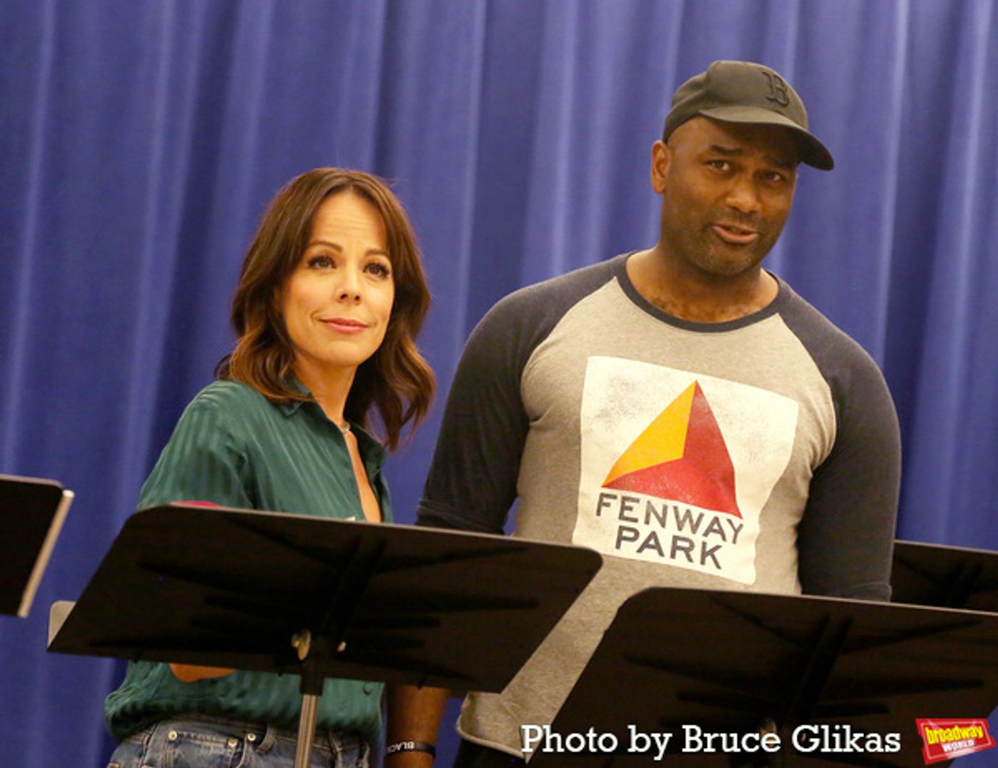 Photos: The Cast of SPAMALOT at the Kennedy Center Meet the Press  Image