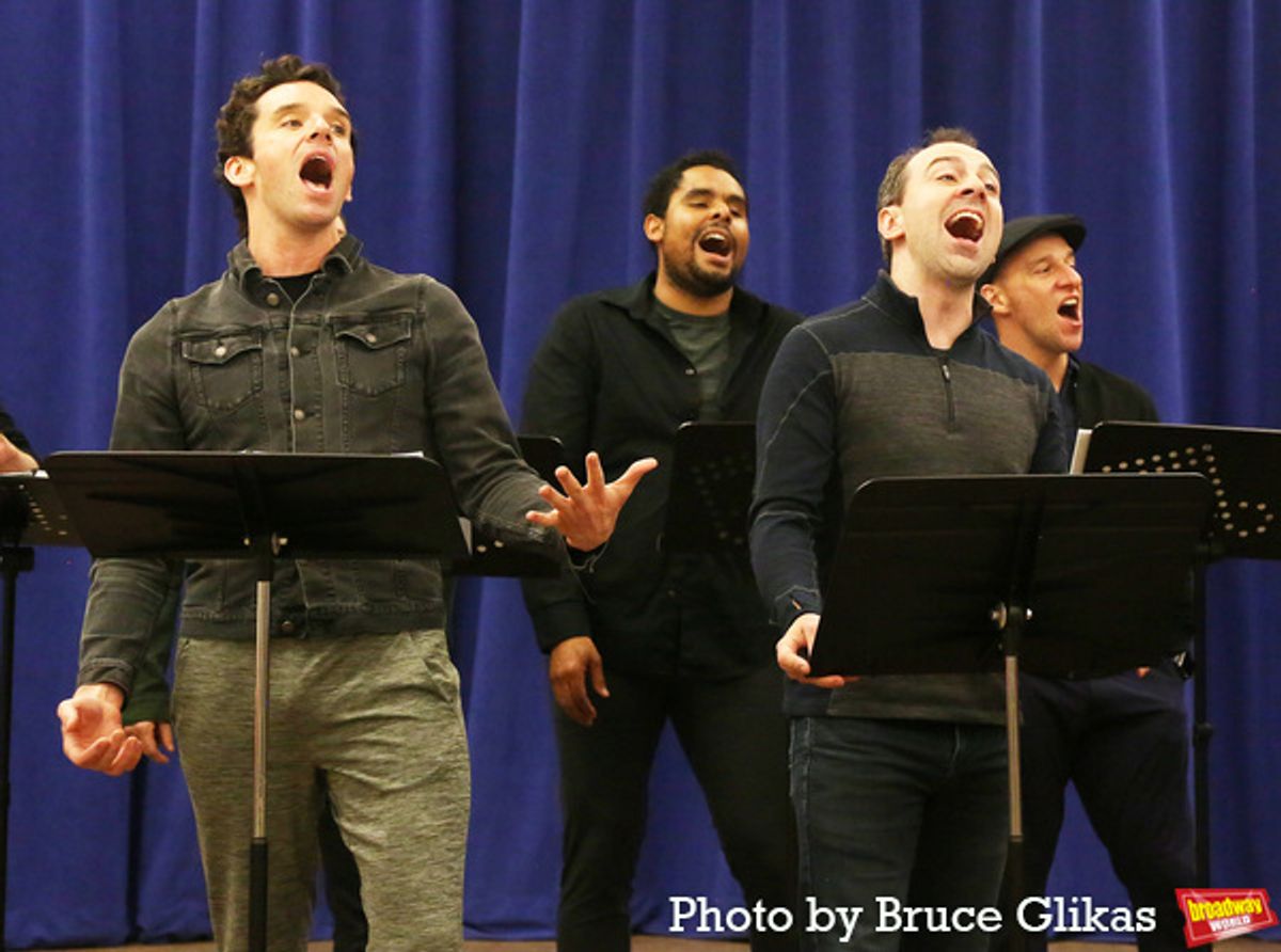 Michael Urie and Rob McClure at 