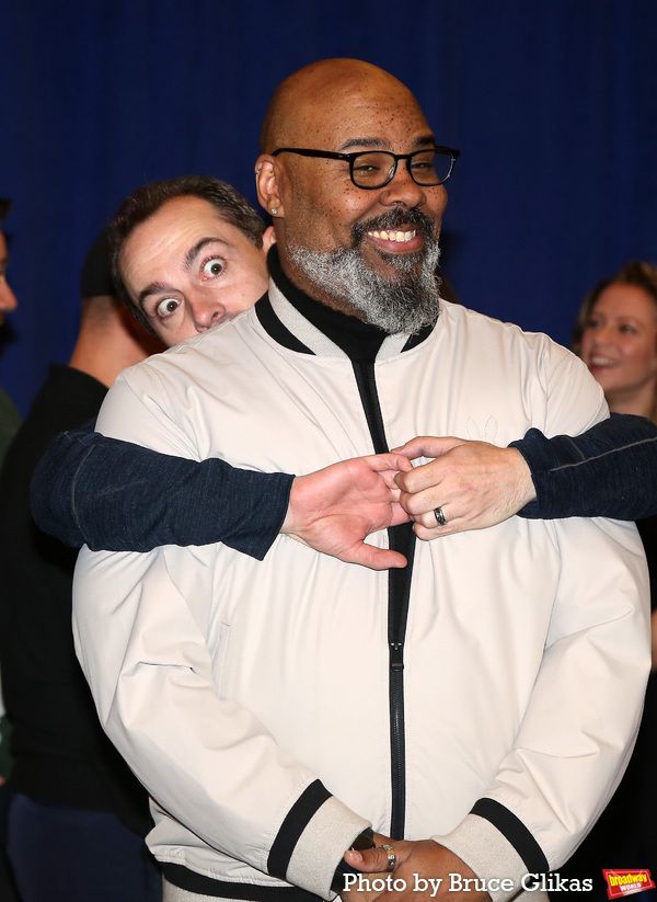 Rob McClure and James Monroe Iglehart  Photo