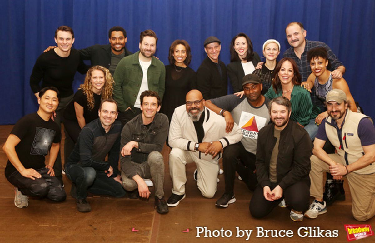 Rob McClure, James Monroe Iglehart, Michael Urie, Alex Brightman, Nik Walker, Leslie Rodriguez Kritzer, Jimmy Smagula, Matthew Saldivar with Ensemble including Phillip Attmore, Daniel Beeman, Maria Briggs, Michael Fatica, Ryan Kasprzak, Eloise Kropp, Daniel May, Shina Ann Morris, Kaylee Olson and Kristin Piro at 