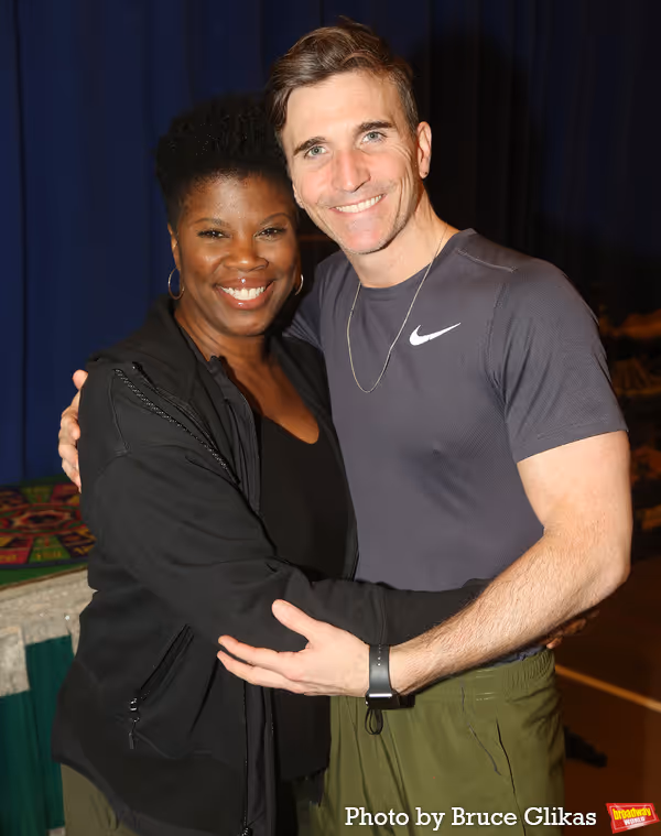 Associate Director Deidre Goodwin and Associate Choreographer Charlie Sutton Photo