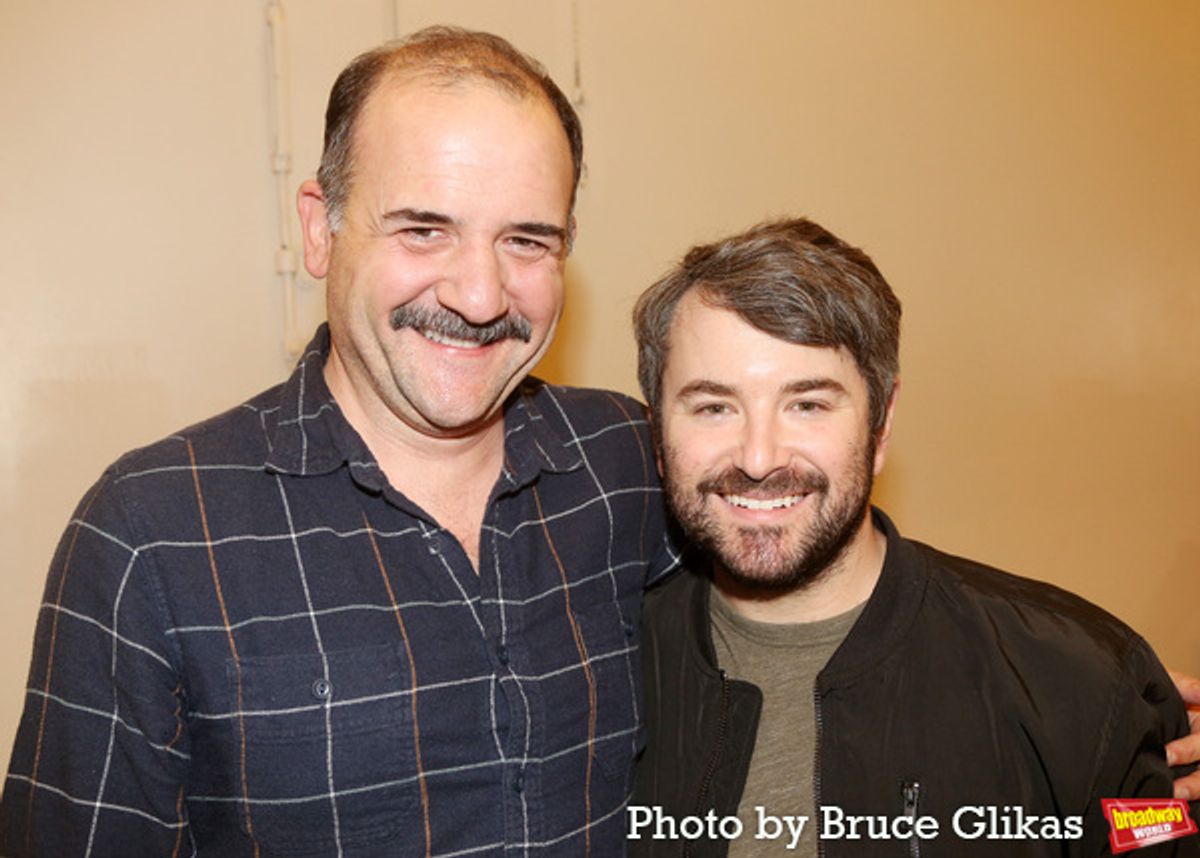 Jimmy Smagula and Alex Brightman at 