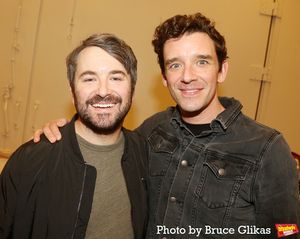 Alex Brightman and Michael Urie @ BroadwayWorld Alex Brightman and Michael Urie Photo