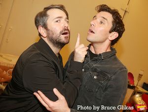 Alex Brightman and Michael Urie @ BroadwayWorld Alex Brightman and Michael Urie Photo