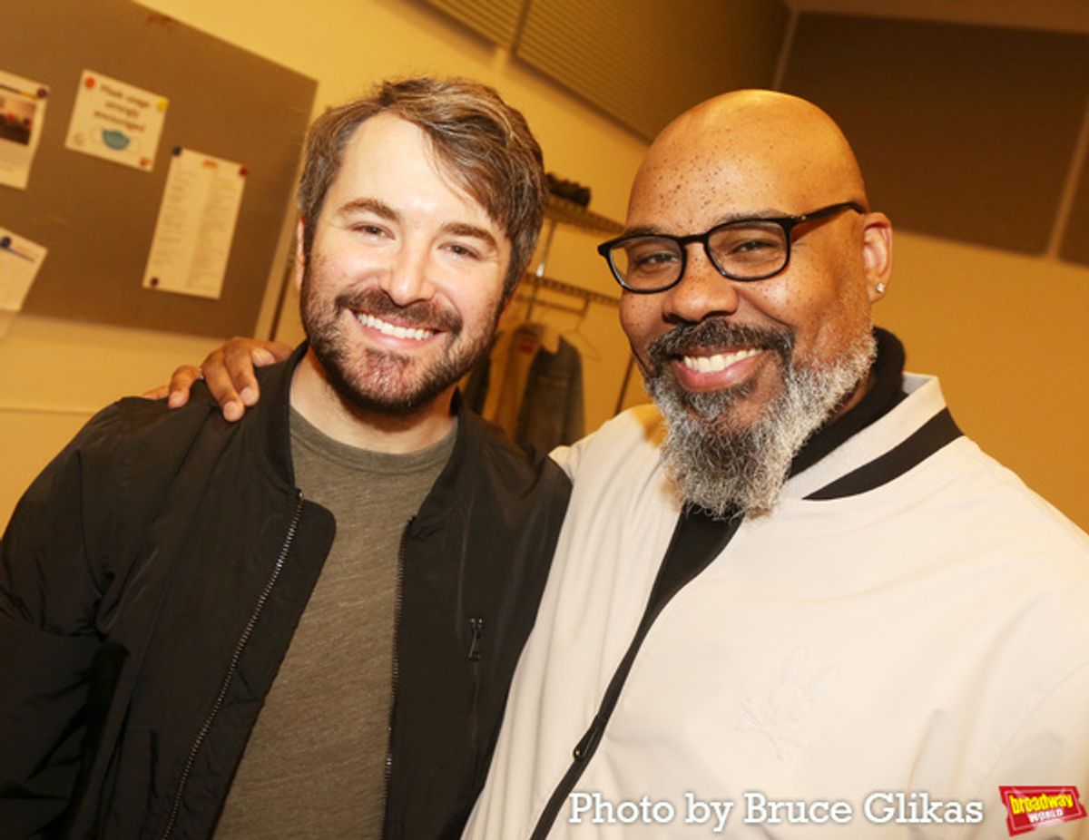 Alex Brightman and James Monroe Iglehart at 