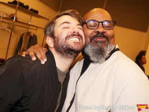 Alex Brightman and James Monroe Iglehart @ BroadwayWorld Alex Brightman and James Monroe Iglehart Photo