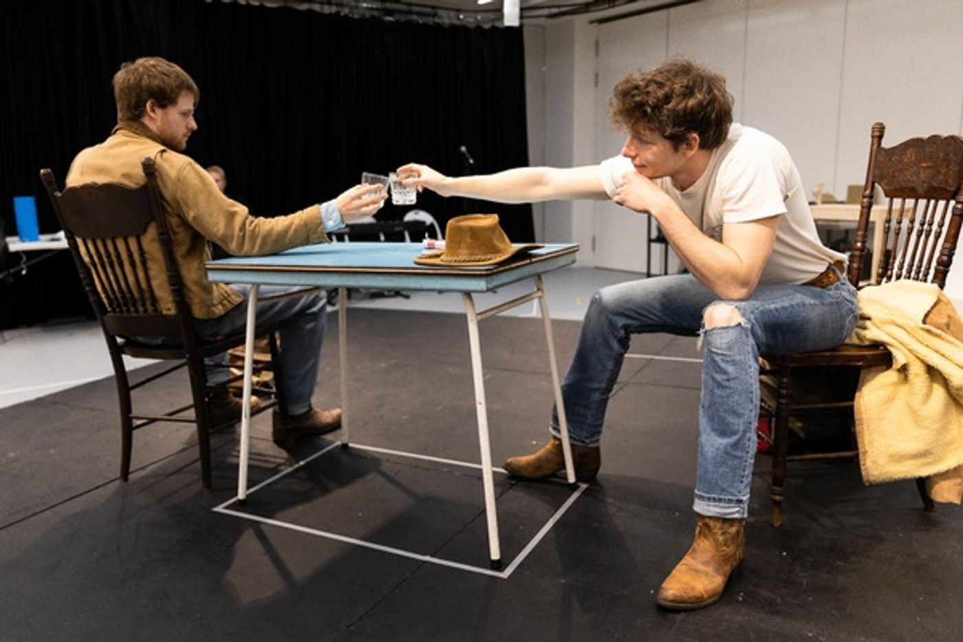 Photos: Mike Faist and Lucas Hedges in Rehearsal For BROKEBACK MOUNTAIN @sohoplace  Image