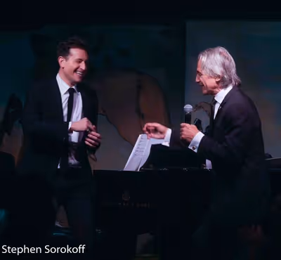 Peter Cincotti & Tony Danza Photo