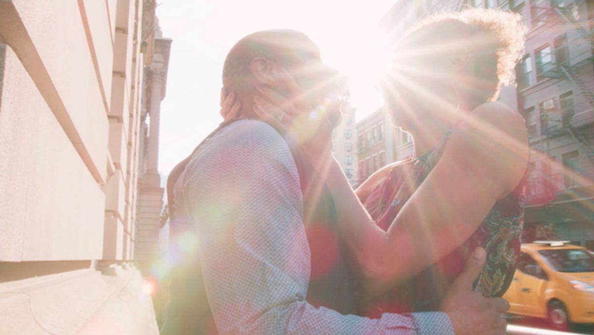 Nathaniel Stampley and Lana Gordon at 