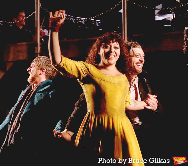 Raul Esparza, Lilli Cooper and Tam Mutu Photo
