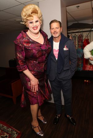 Andrew Levitt, Nina West and Clarke Thorell Photo