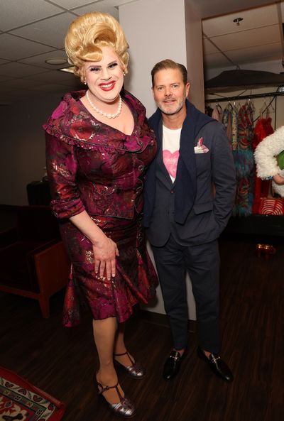 Andrew Levitt, Nina West and Clarke Thorell Photo