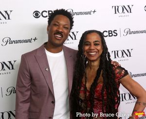 Corey Hawkins, Suzan-Lori Parks Photo