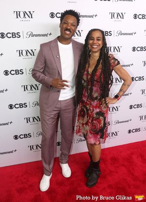 Corey Hawkins, Suzan-Lori Parks Photo