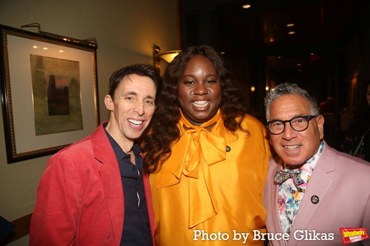 Kevin Cahoon, Alex Newell, Robert Horn at 