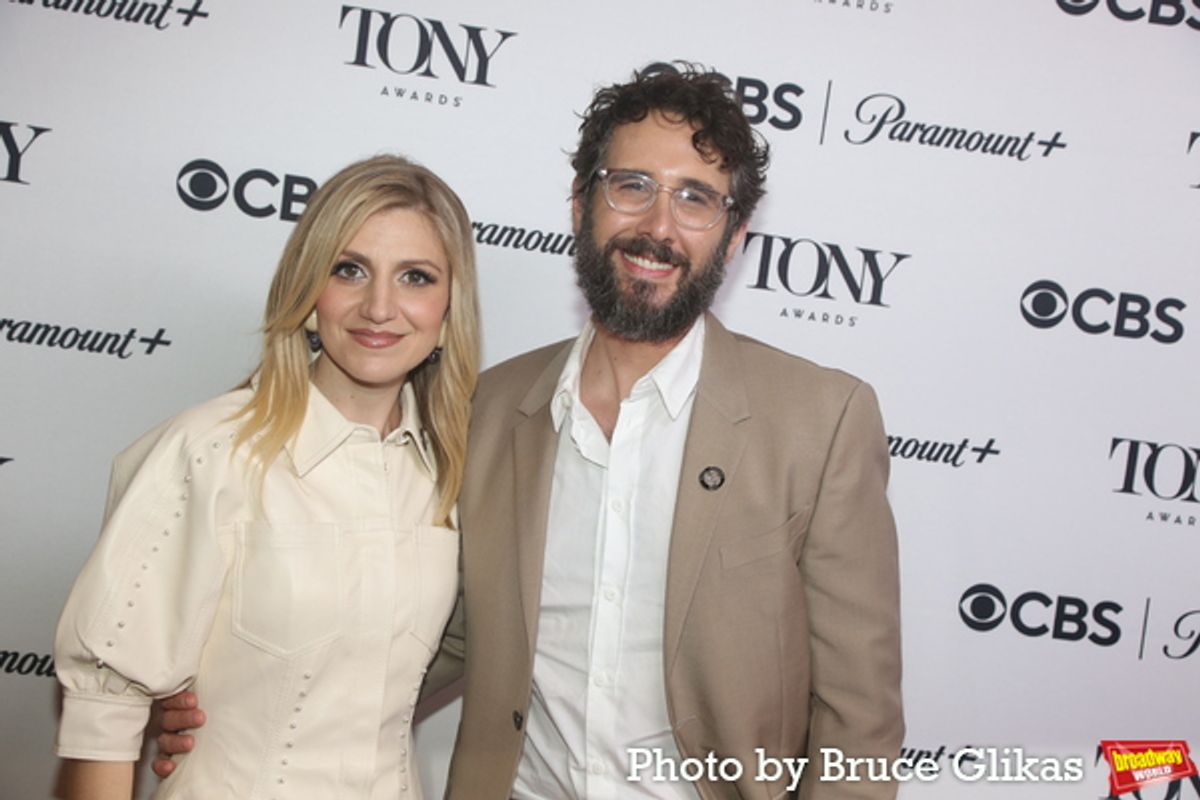 Annaleigh Ashford, Josh Groban  at 