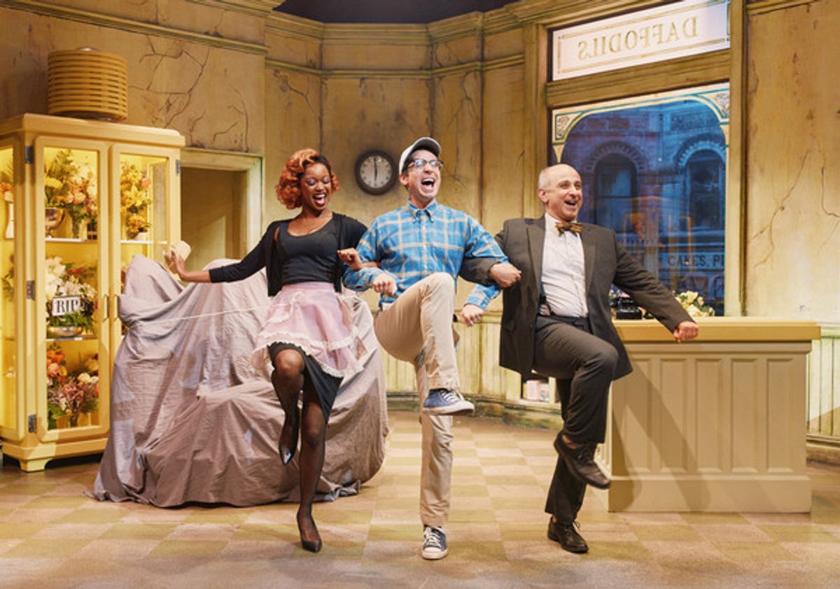 Joy Woods, Matt Doyle, and Stephen DeRosa  at 