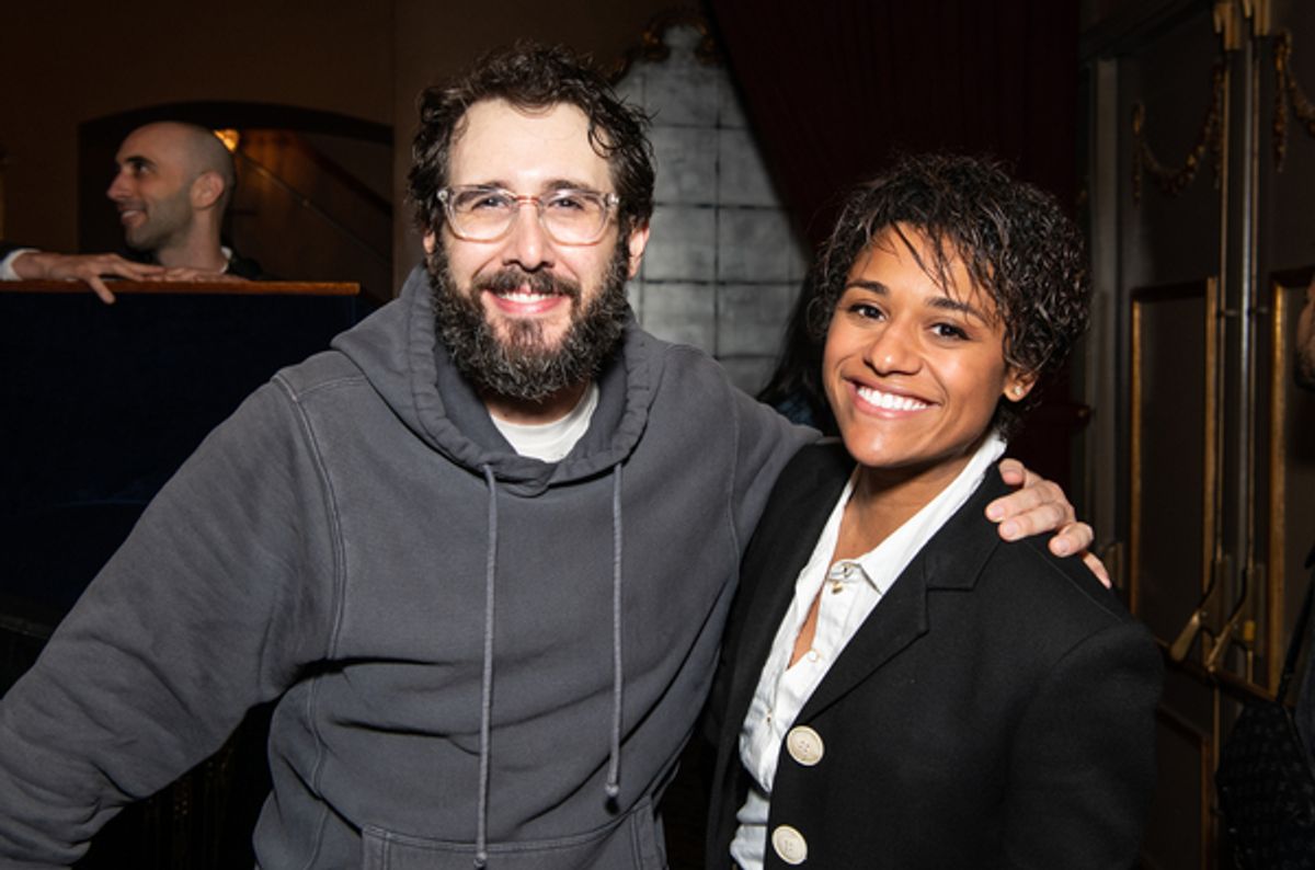 Josh Groban and Ariana DeBose at 