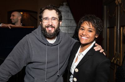 Josh Groban and Ariana DeBose Photo