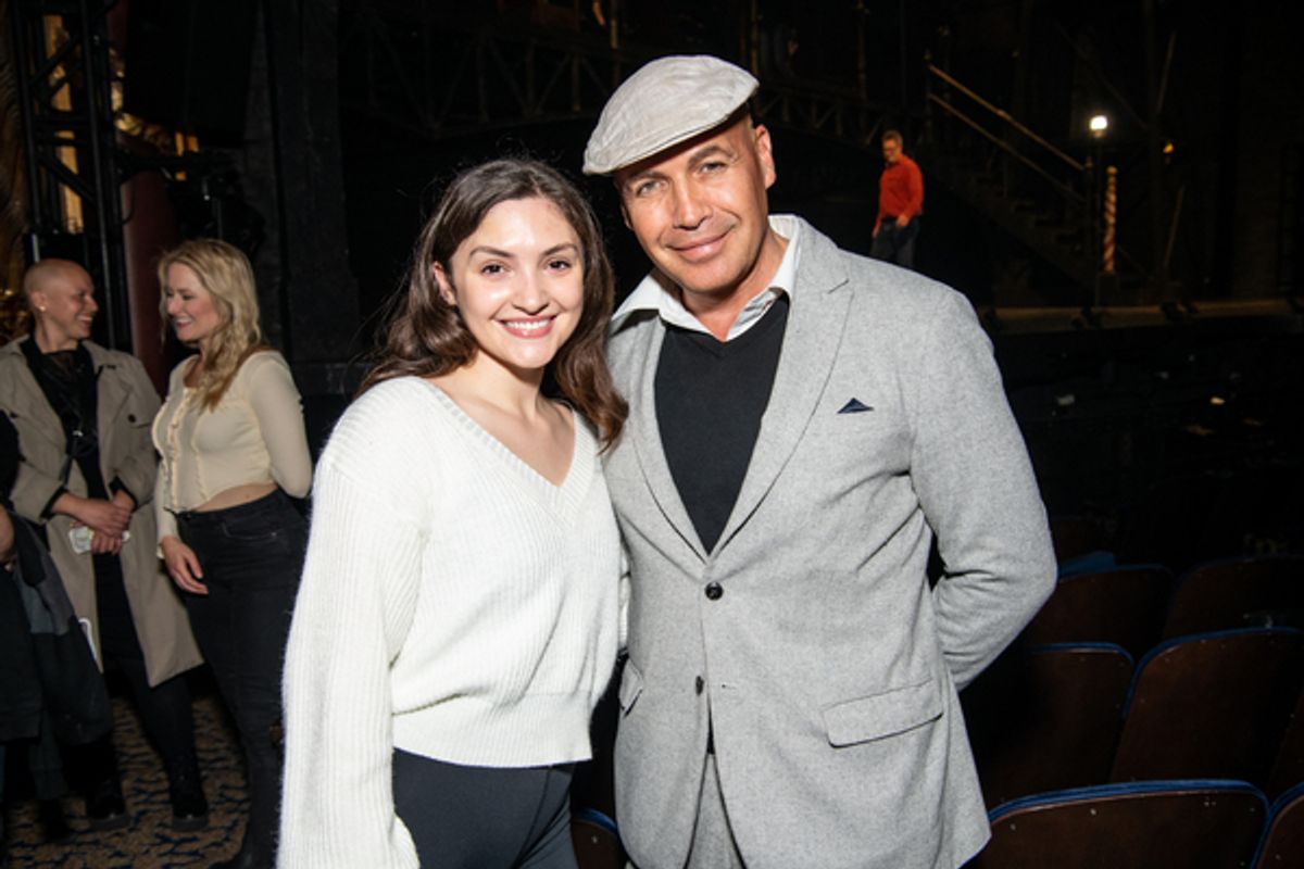 Maria Bilbao and Billy Zane at 