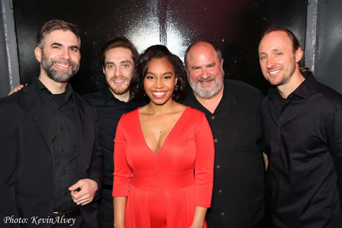 Robert Jost, Tim Basom, Brittney Johnson, James Sampliner, Mark Leitz at 