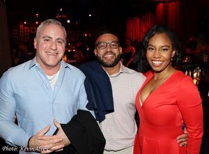 Abe Oksenberg, Junior Torres, Brittney Johnson @ BroadwayWorld Abe Oksenberg, Junior Torres, Brittney Johnson Photo