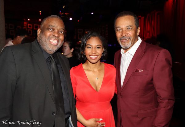 Ricky Payton, Brittney Johnson, Clifton Davis Photo