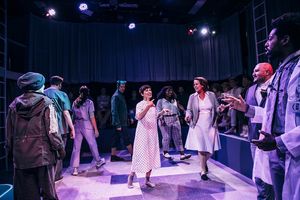 Amanda Kruger (they/them) and the company @ BroadwayWorld Amanda Kruger (they/them) and the company Photo