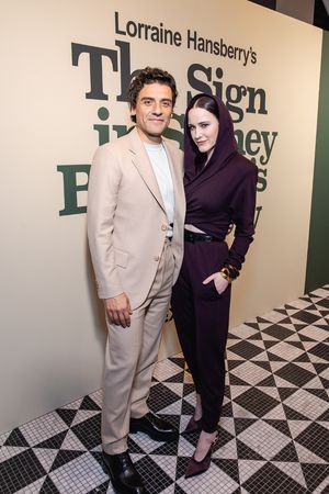 Oscar Isaac and Rachel Brosnahan Photo