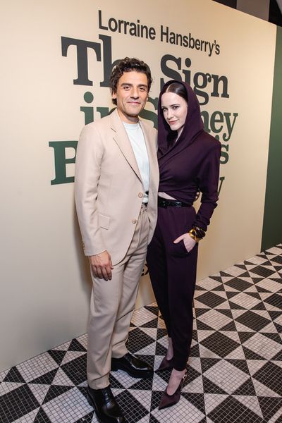 Oscar Isaac and Rachel Brosnahan Photo