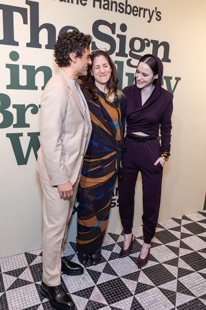 Oscar Isaac, Anne Kauffman, and Rachel Brosnahan @ BroadwayWorld Oscar Isaac, Anne Kauffman, and Rachel Brosnahan Photo