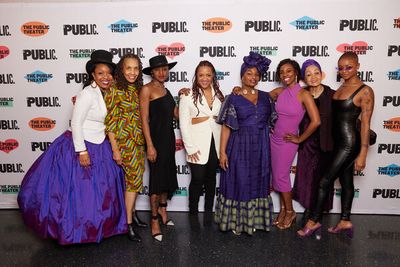 Lynete R. Freeman, Perri Gaffney, Joy-Marie Thompson, director Candis C. Jones, playw Photo