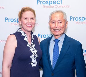 Cara Reichel and George Takei Photo