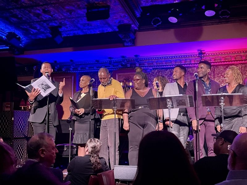 Review: LANGSTON IN HARLEM Celebrates Langston Hughes With Style and Heart at 54 Below  Image