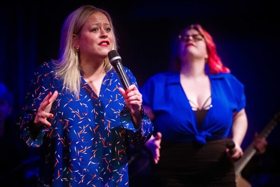 Photos: Matt Baker Lenses The Latest LINEUP WITH SUSIE MOSHER At Birdland Theater Image