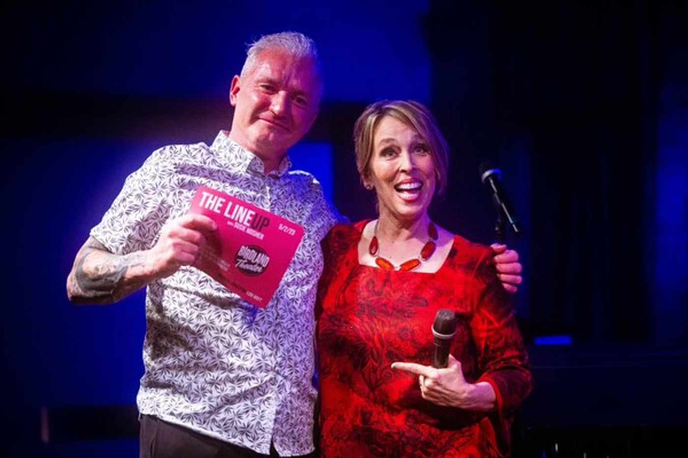 Photos: Matt Baker Lenses The Latest LINEUP WITH SUSIE MOSHER At Birdland Theater  Image