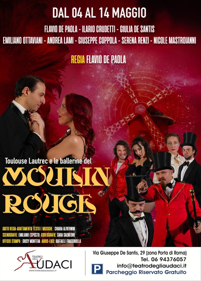 Review: TOULOUSE LAUTREC E LE BALLERINE DEL MOULIN ROUGE al TEATRO DEGLI AUDACI  Image