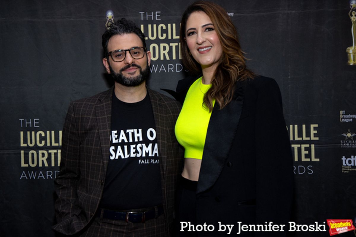 Arian Moayed, D'Arcy Carden at 