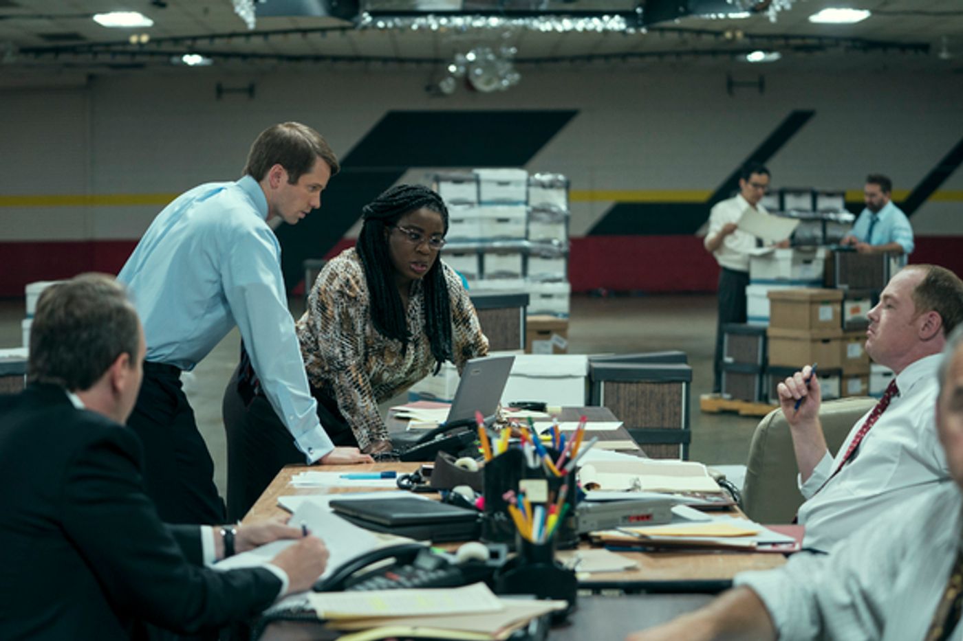 Photos: First Look at Uzo Aduba & Matthew Broderick in PAINKILLER on Netflix Photos: First Look at Uzo Aduba & Matthew Broderick in PAINKILLER on Netflix Image