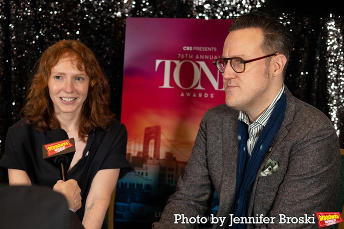 Lucy Mackinnon and Dane Laffrey at 