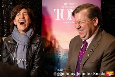 Jeanine Tesori and David Lindsay-Abaire Photo