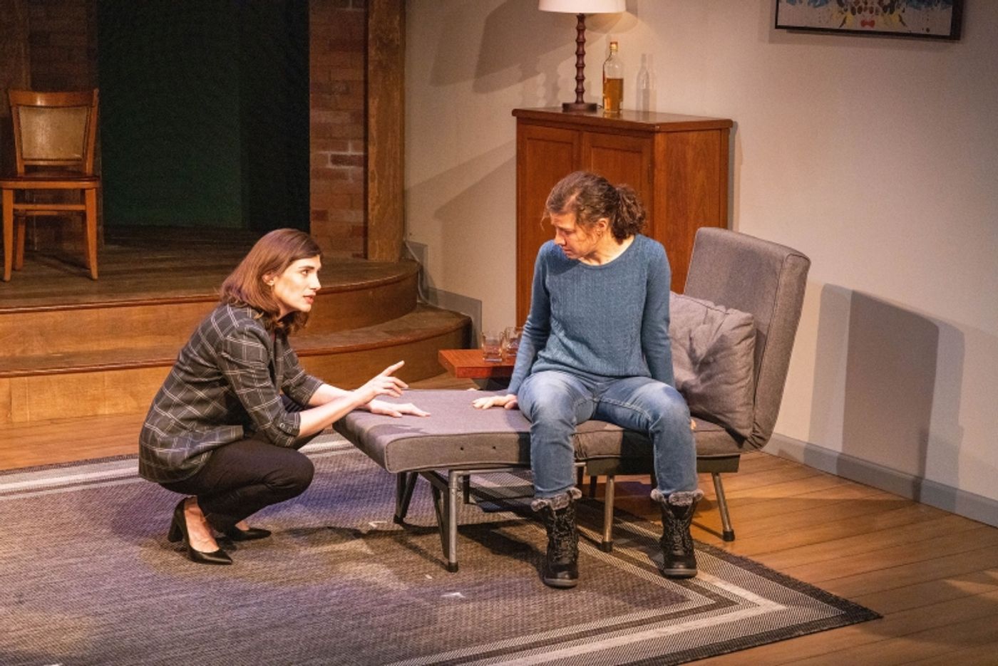 Review: OUR SHRINKING, SHRINKING WORLD at NJ Rep-A Clever, New Play About Therapy and Relationships  Image