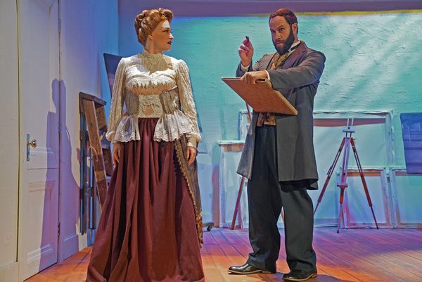 Erica DeJongh as Dot and Logan Denninghoff as George Photo