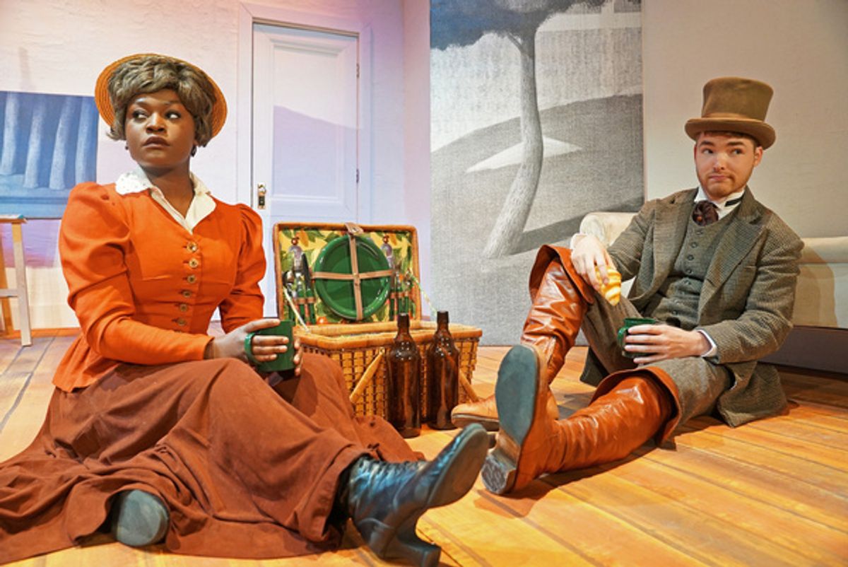 Sienna Weir as Frieda & Matthew Sheaffer as Franz at 