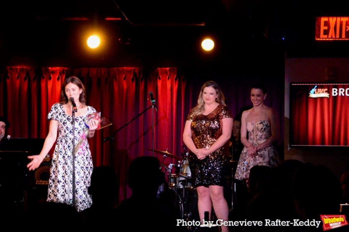 Laura Benanti, Stephanie Epstein and Abby Jaros at 