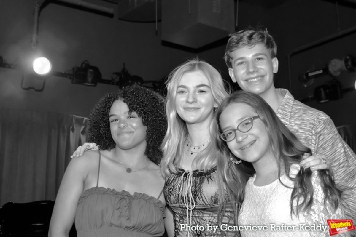 Gianna Harris, Carly Gold, Natalia Artigas and Joshua Turchin at 